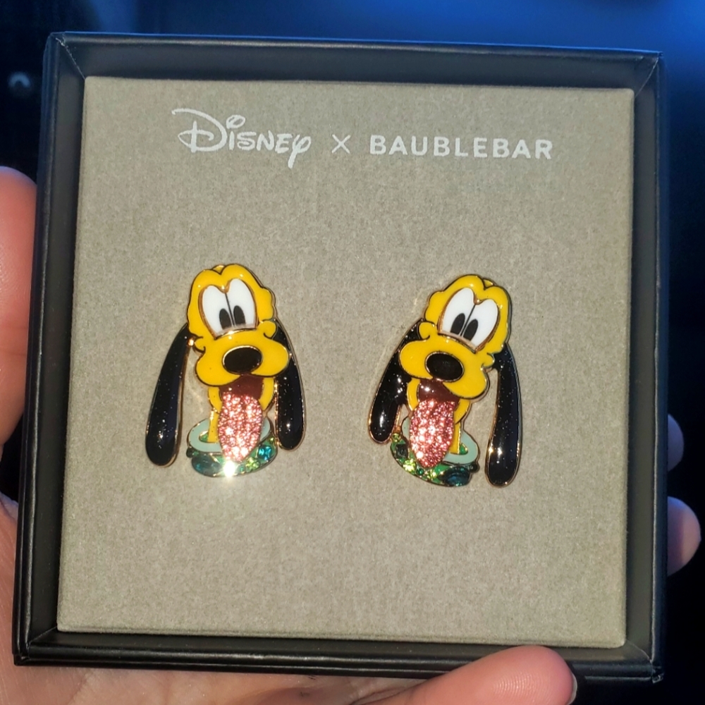 Baublebar Disney Pluto Earrings New